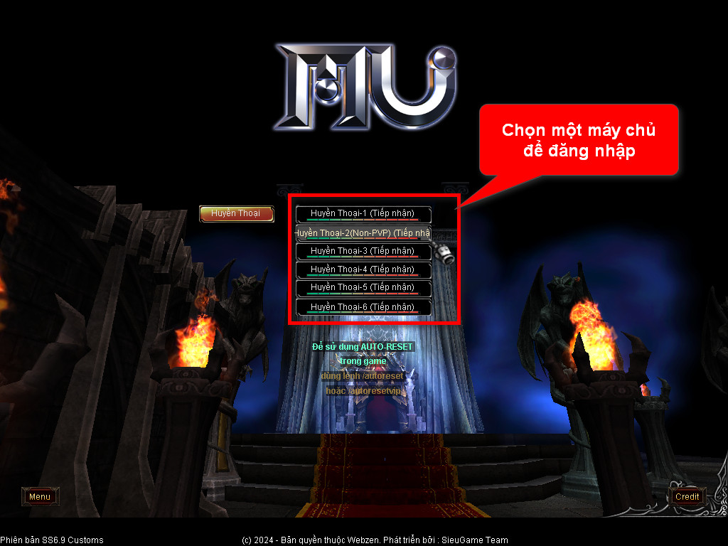 Chức năng chính của Game MU Đấu Trường